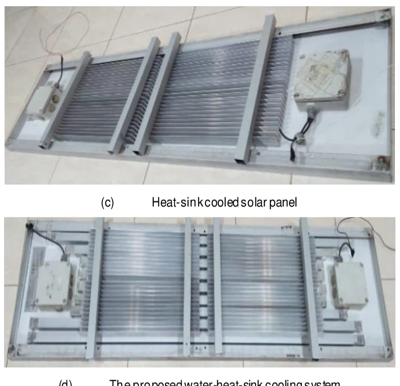 solar panel with heat sink inside 2 solar panel with heat sink inside 2