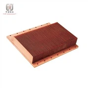 Реберний мідний радіатор високої потужності для електроніки