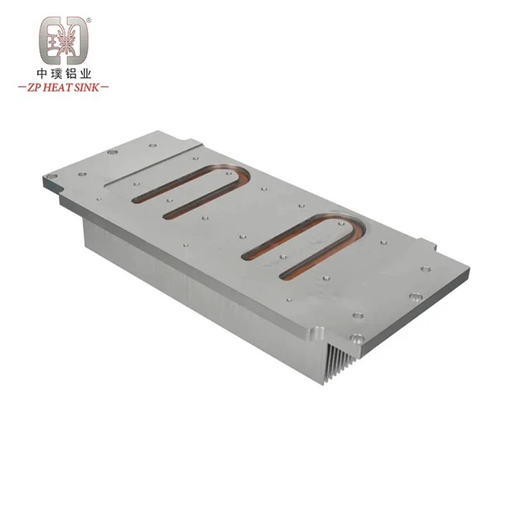 Large Car Cooling Heatsink Heat Pipe Cold Plate