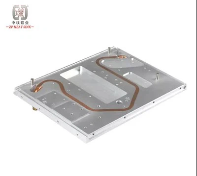 Мідна труба Алюмінієва рідка холодна пластина для лазера