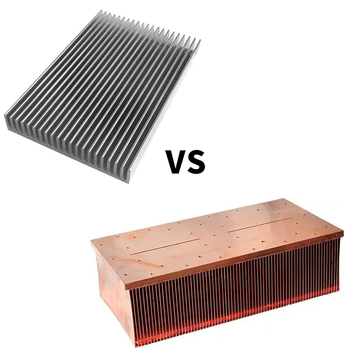 Aluminum heatsink VS Copper heatsinks Aluminum heatsink VS Copper heatsinks
